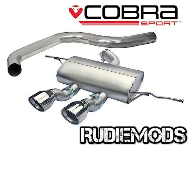 Cobra Sport Seat Leon Cupra R MK2 Cat Back Exhaust System Non Resonated