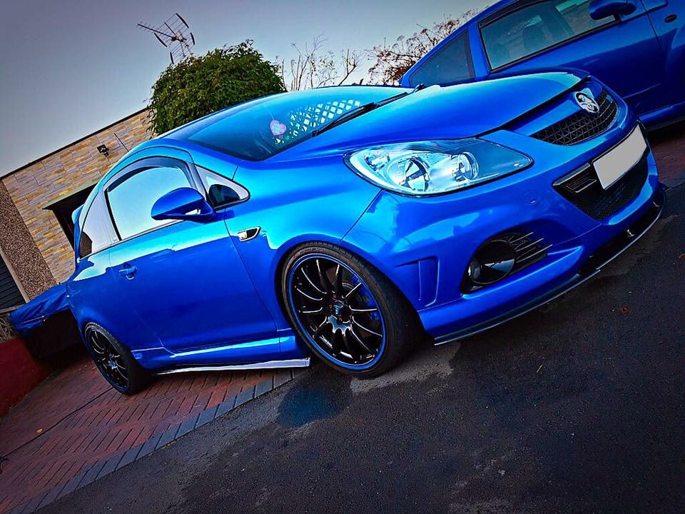 TRC Vauxhall Corsa D VXR Front Splitter