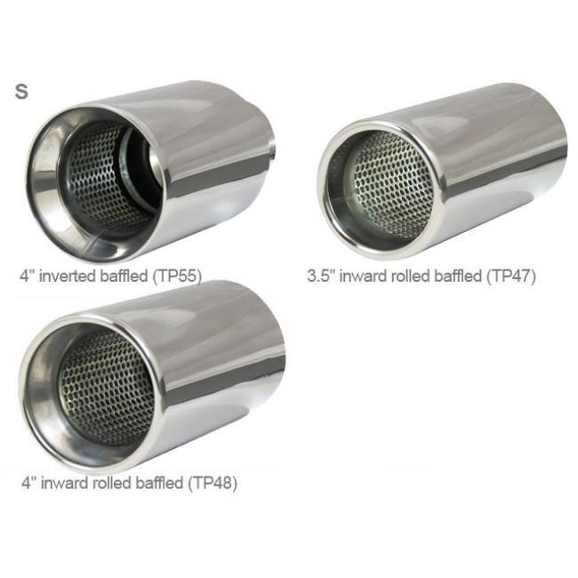 Cobra Sport fits Impreza Turbo 93-00 Cat Back System Oval Silencer Non-Res 3"