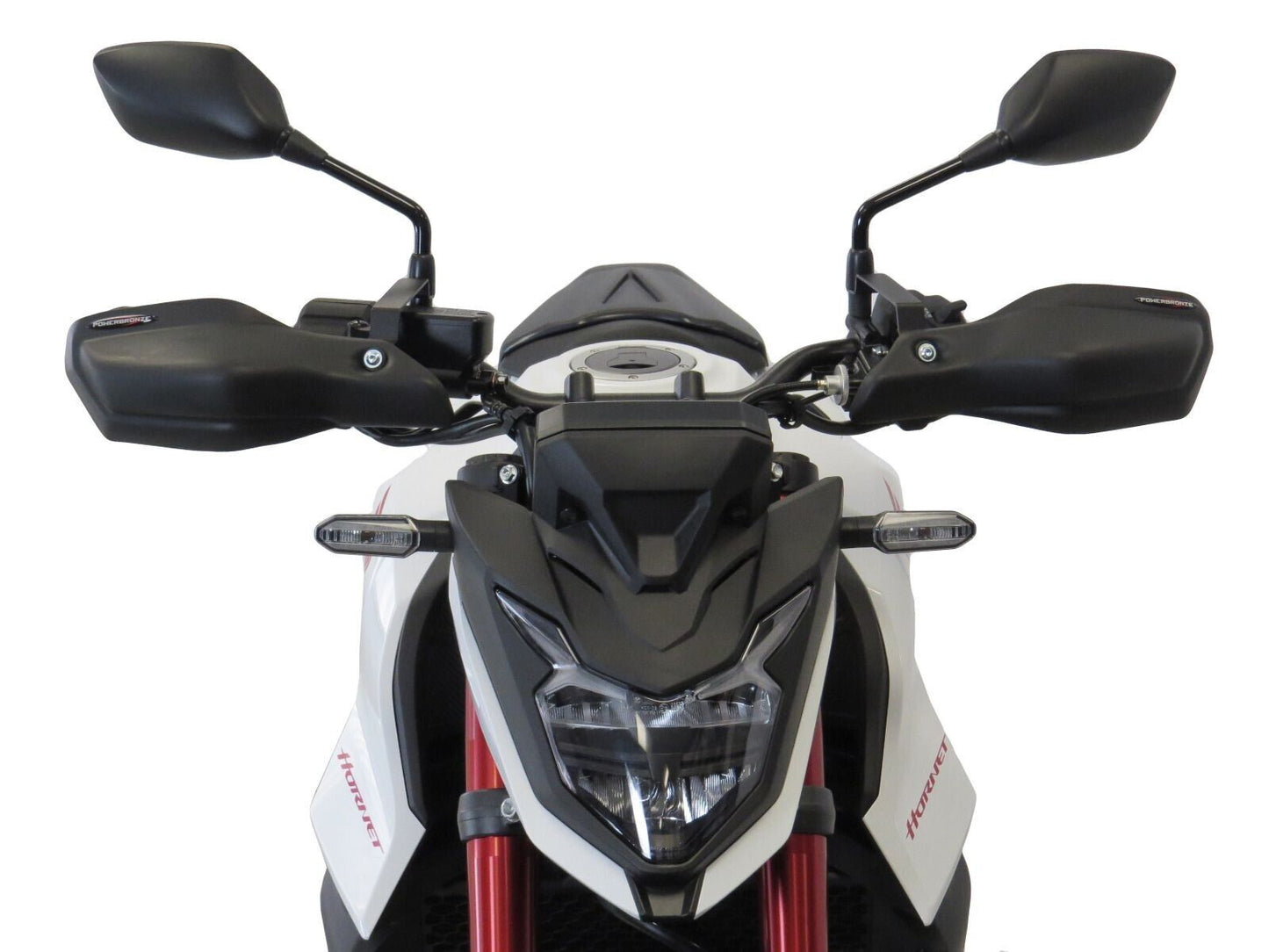 Hand Guards bar Ends knuckle protectors Honda CB750 HORNET 23 To 24 matt black