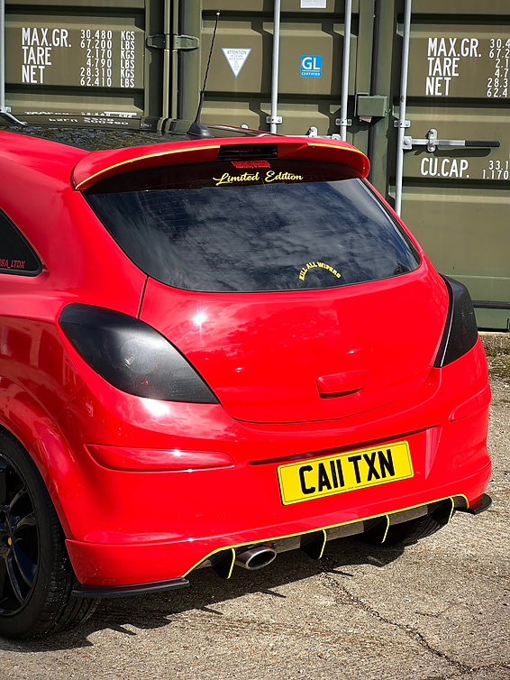 TRC Vauxhall Corsa D LE Rear Spats