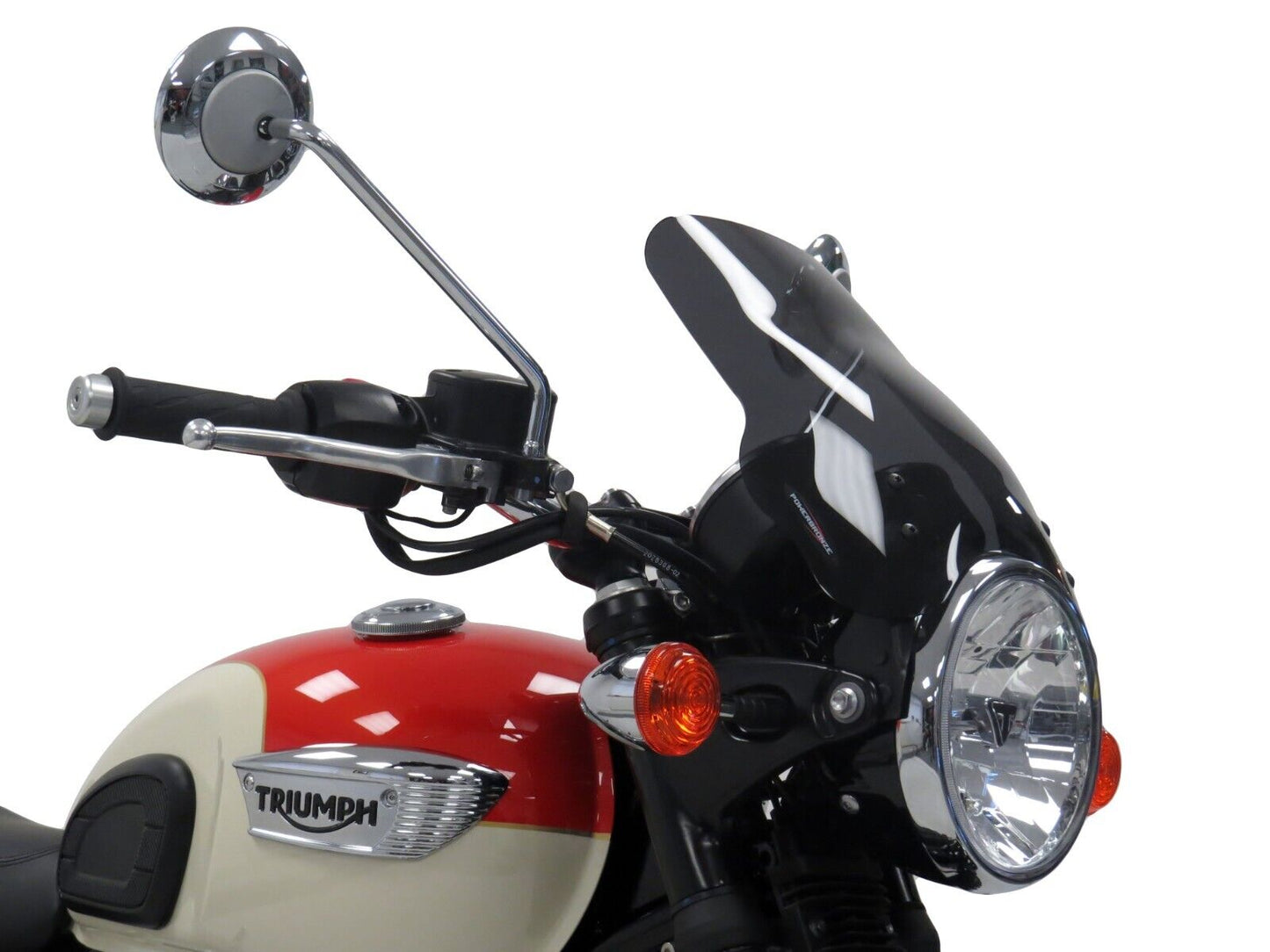 Light Screen wind deflector TRIUMPH Bonneville T100, T120 290 MM HIGH