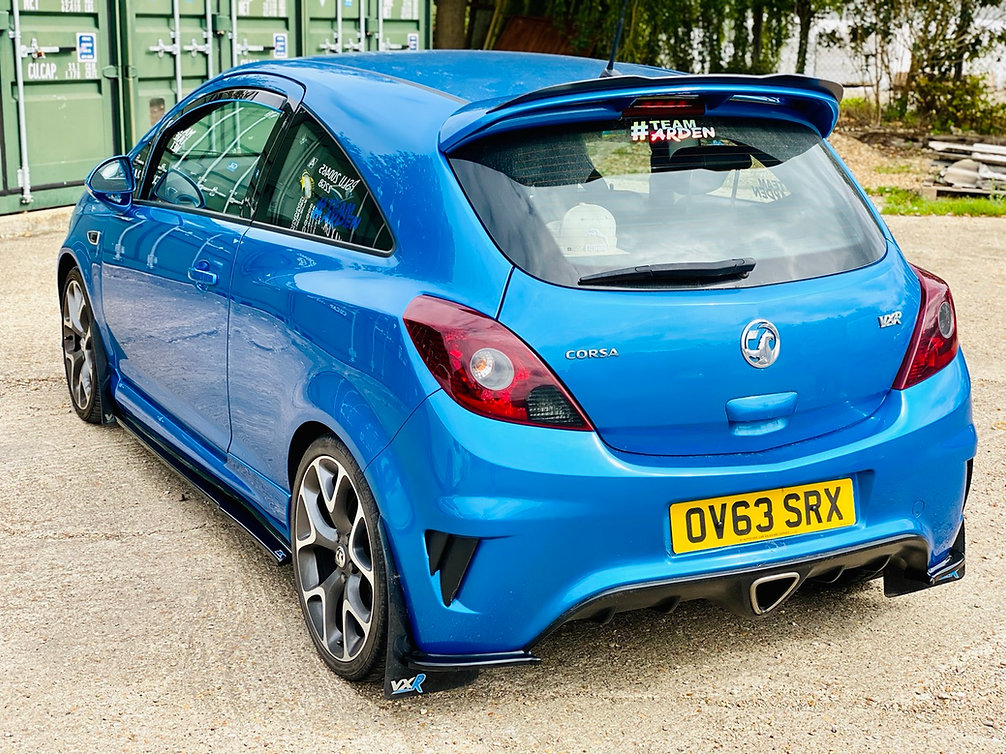 TRC Vauxhall Corsa D VXR / LE Side skirt Splitters