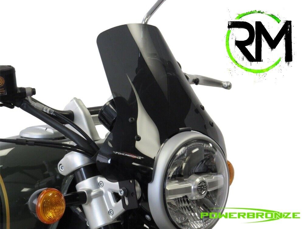 LIGHT SCREEN, WIND DEFLECTOR ROYAL ENFIELD ,SUPER METEOR 650 (230MM HIGH)