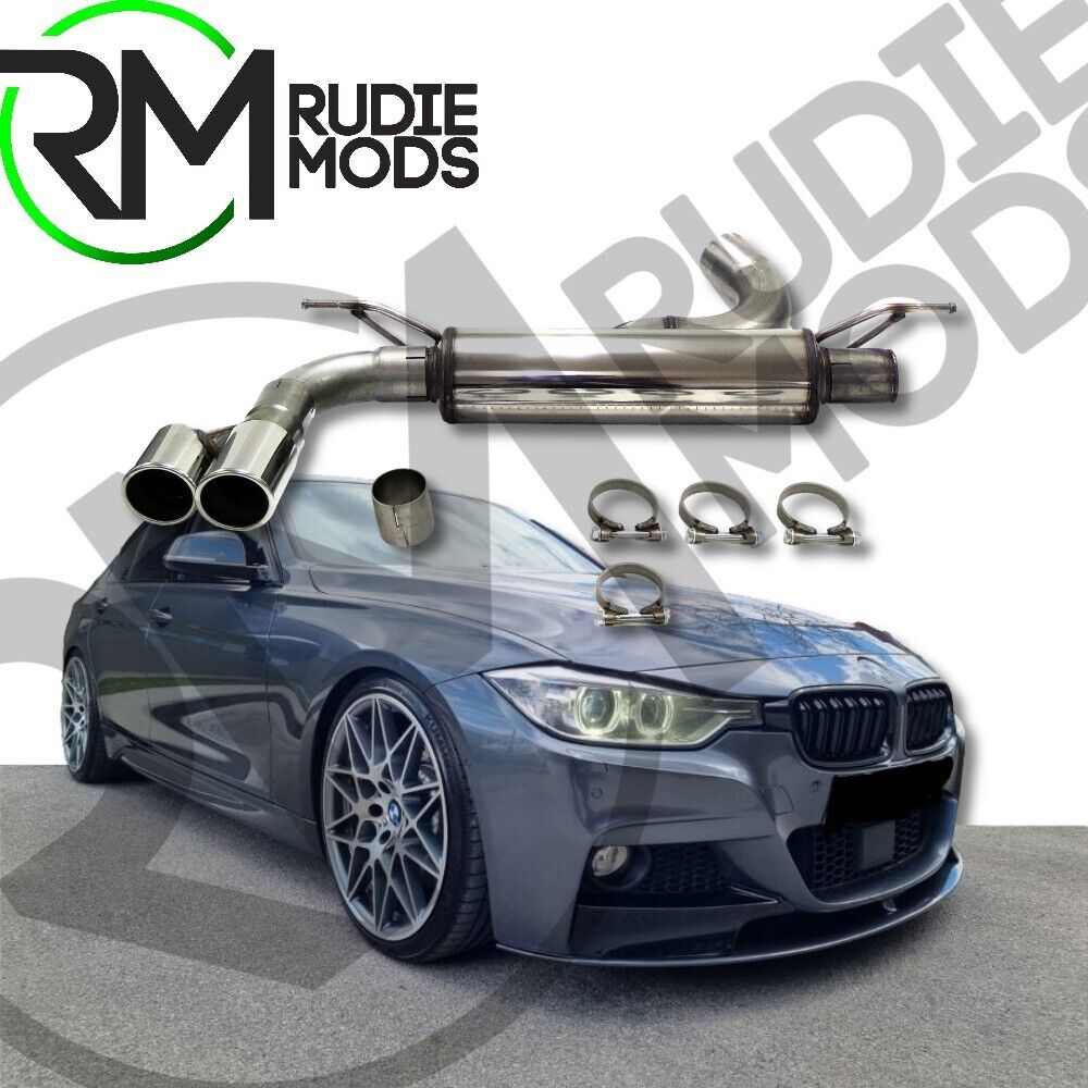 Jetex Exhaust BMW 316D/318D/320D (F30/F31) 7/2015+ Rear Silencer