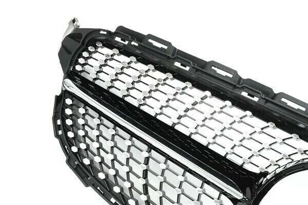 Black Diamond 'AMG Look' Grill for Mercedes C-Class W205 2014-2018