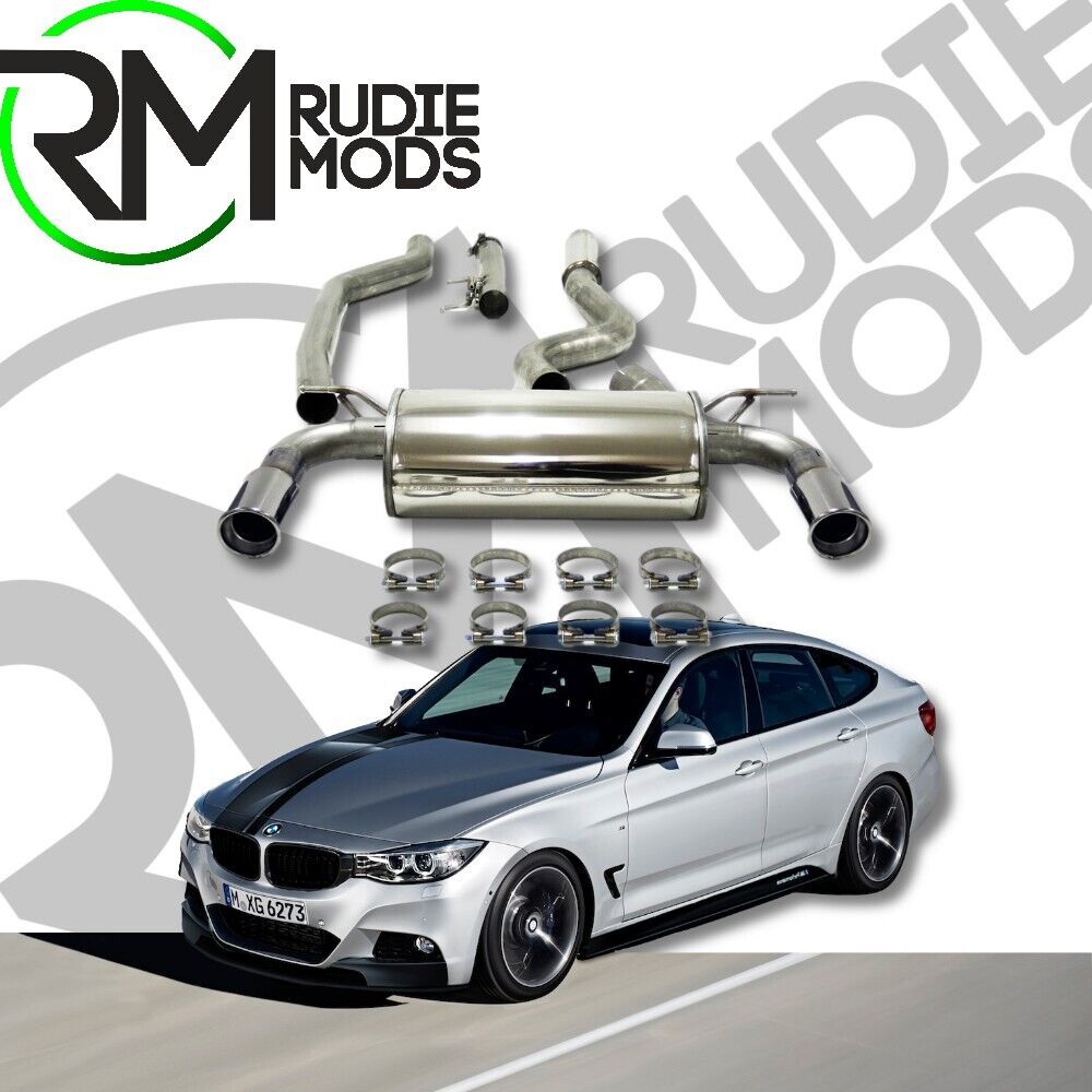 Jetex Exhaust for BMW 320i F34 GT up to 2015 Half System