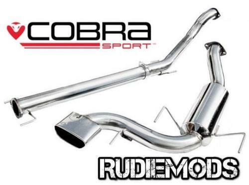 Cobra Sport Vauxhall Astra H VXR Cat Back System 3" bore Non Resonated