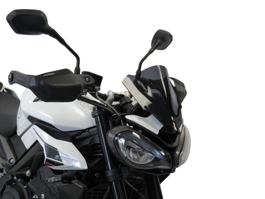 Light Screen Wind deflector (230 MM HIGH) Triumph Street Triple R, RS, MOTO2