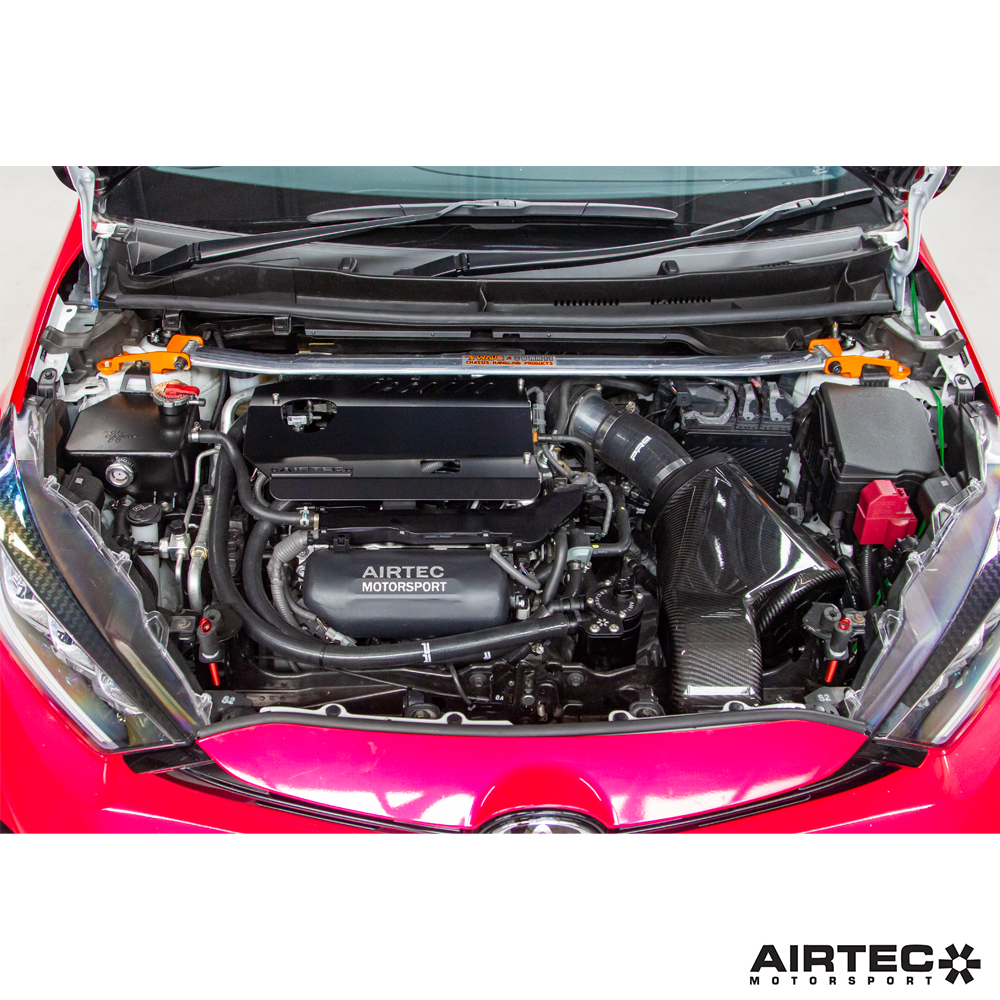 AIRTEC Motorsport Car Engine Aluminium Metal Cover Upgrade for Toyota Yaris GR