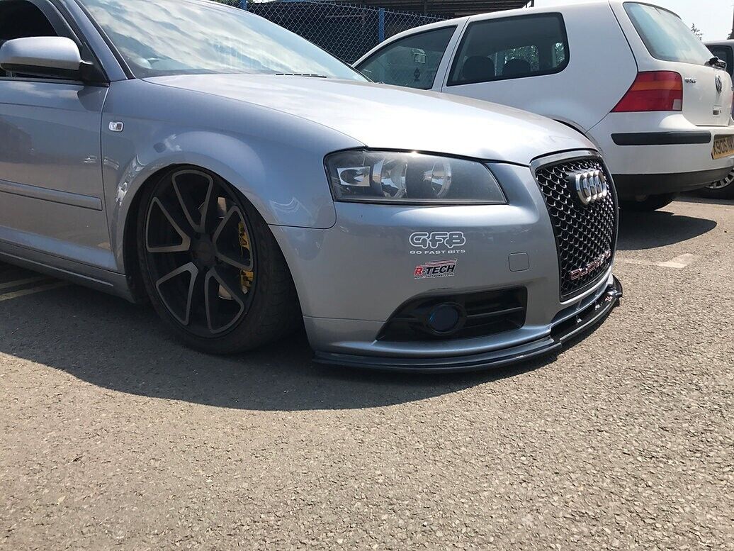 TRC Front Splitter for Audi A3 8P S-line PFL