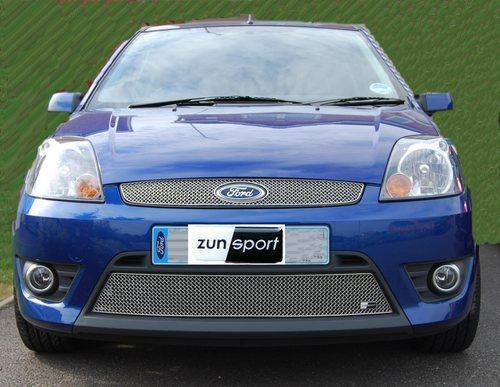 ZUNSPORT FIESTA ST STAINLESS STEEL FRONT GRILLE SET