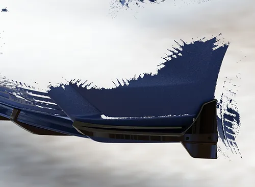 TRC Porsche Taycan PFL Rear Spats and Upstands