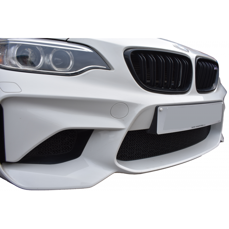 Zunsport Lower Grille Set for BMW M2 Gen 1 (F87) Stainless Steel Finish