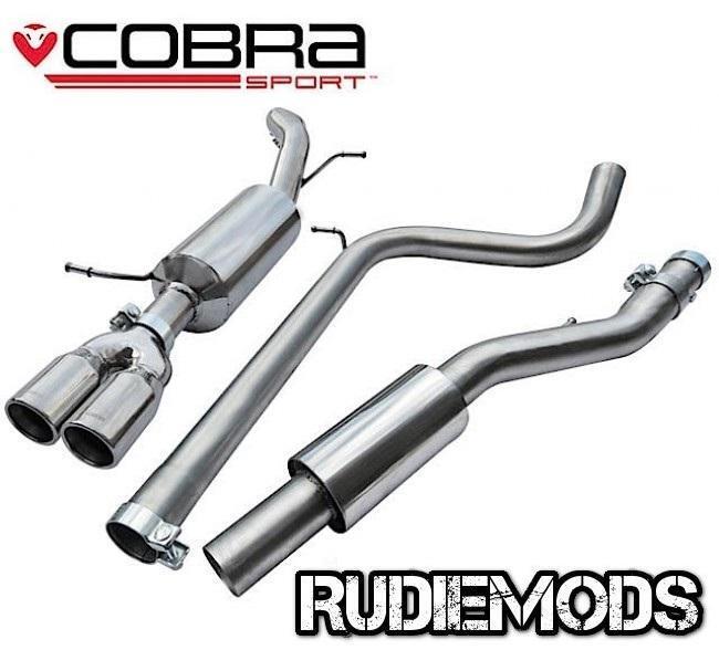 Cobra Sport Seat Ibiza FR 10 on Stainless Steel Cat Back Exhaust System Res