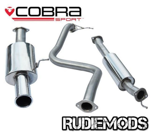 Cobra Sport Ford Fiesta Mk7 13 on ST180 Cat Back Exhaust Single Tailpipe Res