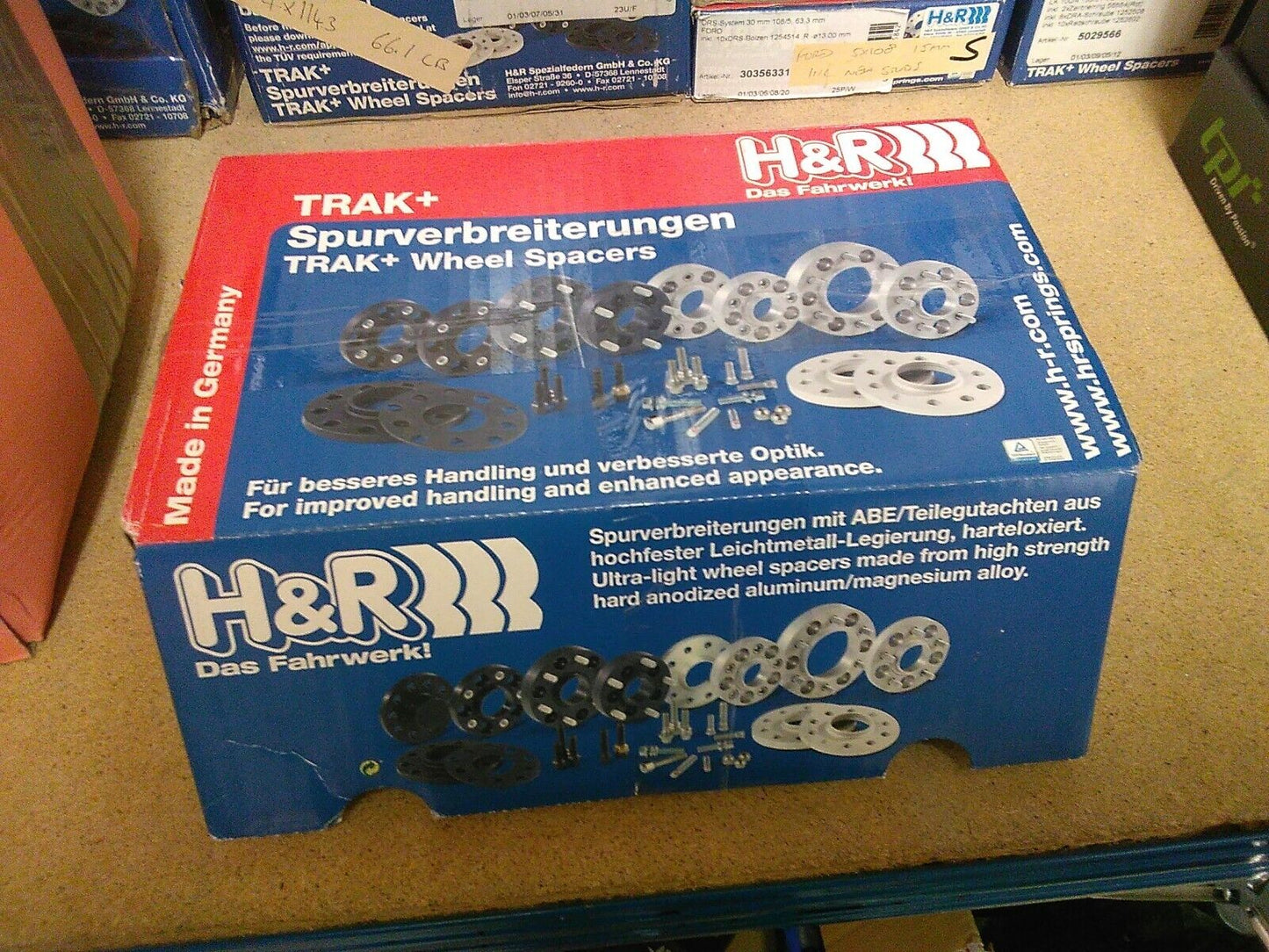 H&R 5mm per side Hubcentric wheel spacers Honda S2000 REAR AXLE only - ex demo