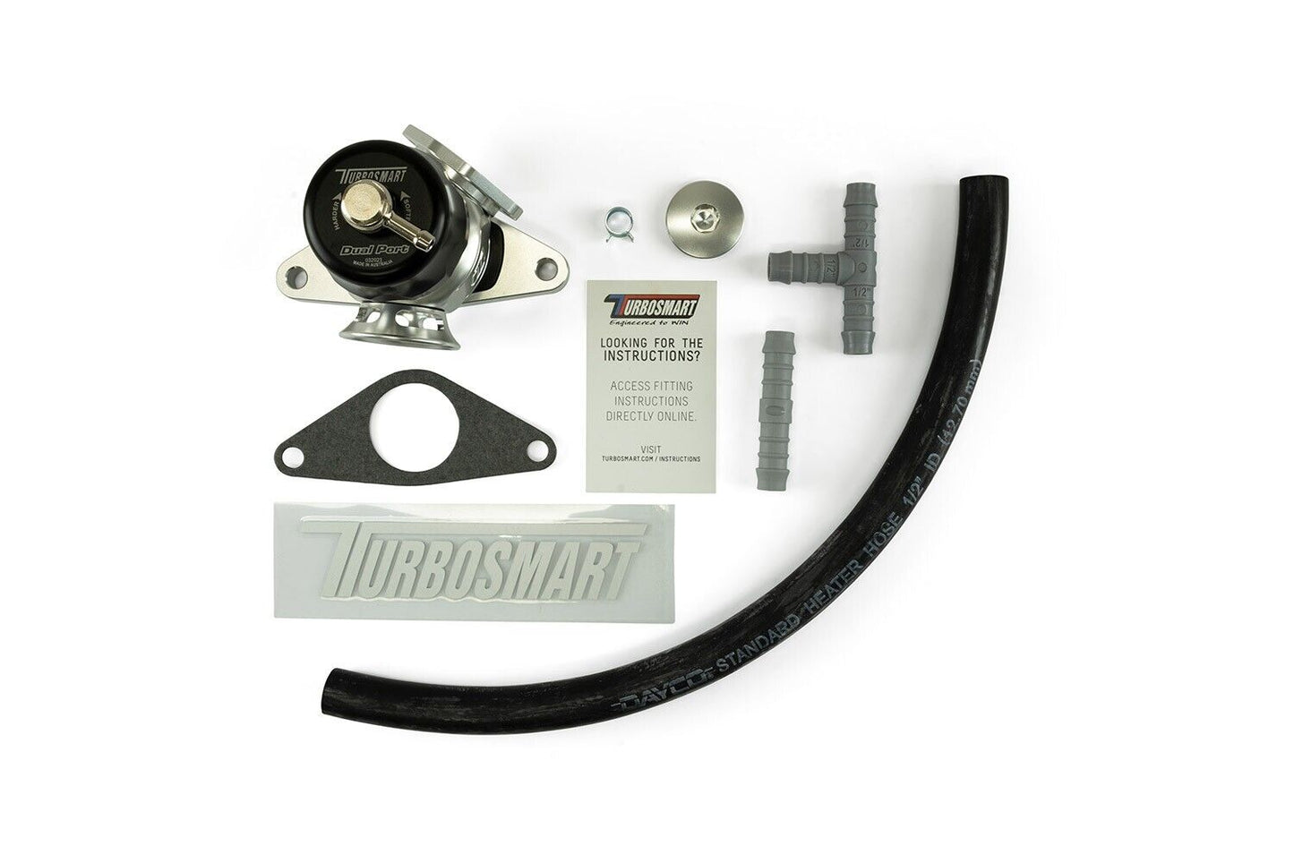 Turbosmart Dual Port Blow Off Fits Subaru-Black