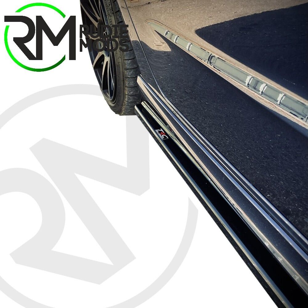 SIDE SKIRT SPLITTERS DIFFUSERS CAR Audi S3 / A3 8V S-Line Sportback (5dr)