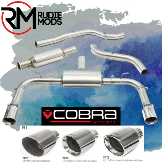 Cobra Sport FD130 Performance Cat Back Exhaust for Ford Focus ST Estate Mk4