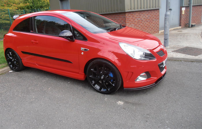 TRC Vauxhall Corsa D VXR Front Splitter
