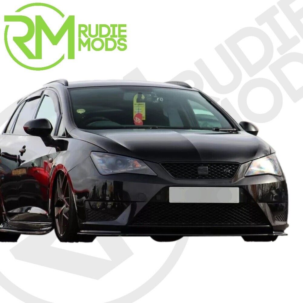 Seat Ibiza 6J Model 2012-2015 Black LED DRL Lightbar Daylight Running Headlights