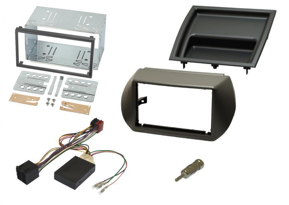 InCarTec FK-369 Peugeot Bipper 2009 On Double Din Stereo Fitting Kit