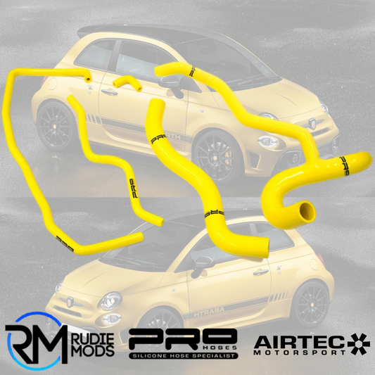 NEW PRO HOSES COOLANT HOSE KIT FOR FIAT ABARTH 500 / 595