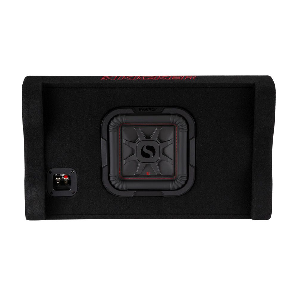 KICKER L7T 8" DOWN FIRING CAR SUBWOOFER - LOADED ENCLOSURE - 2 OHM KA49L7TDF82