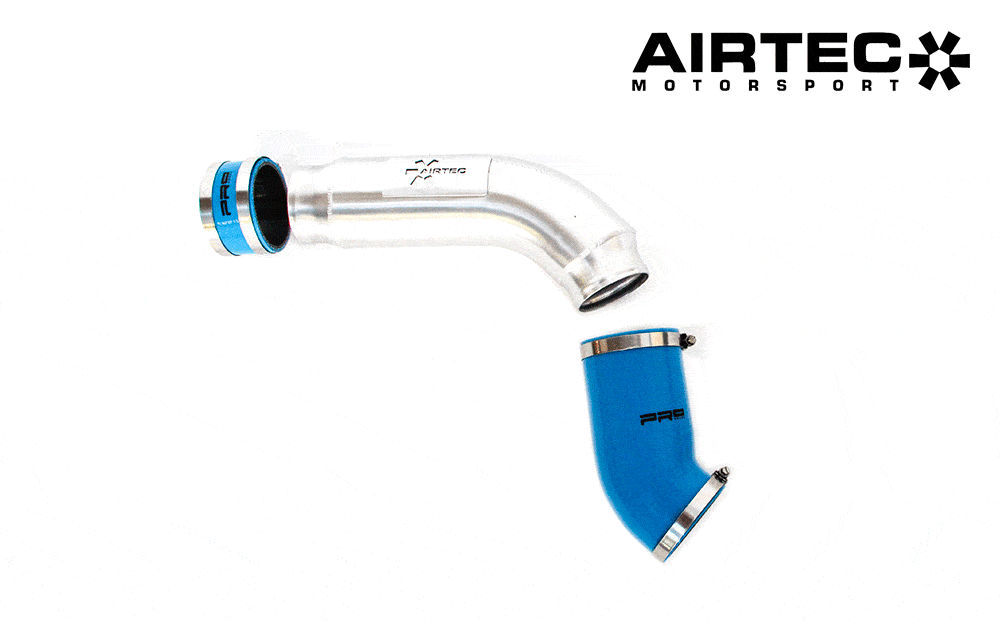 AIRTEC Ford Focus RS Mk3 High Flow Induction Pipe black and Silicone joiners