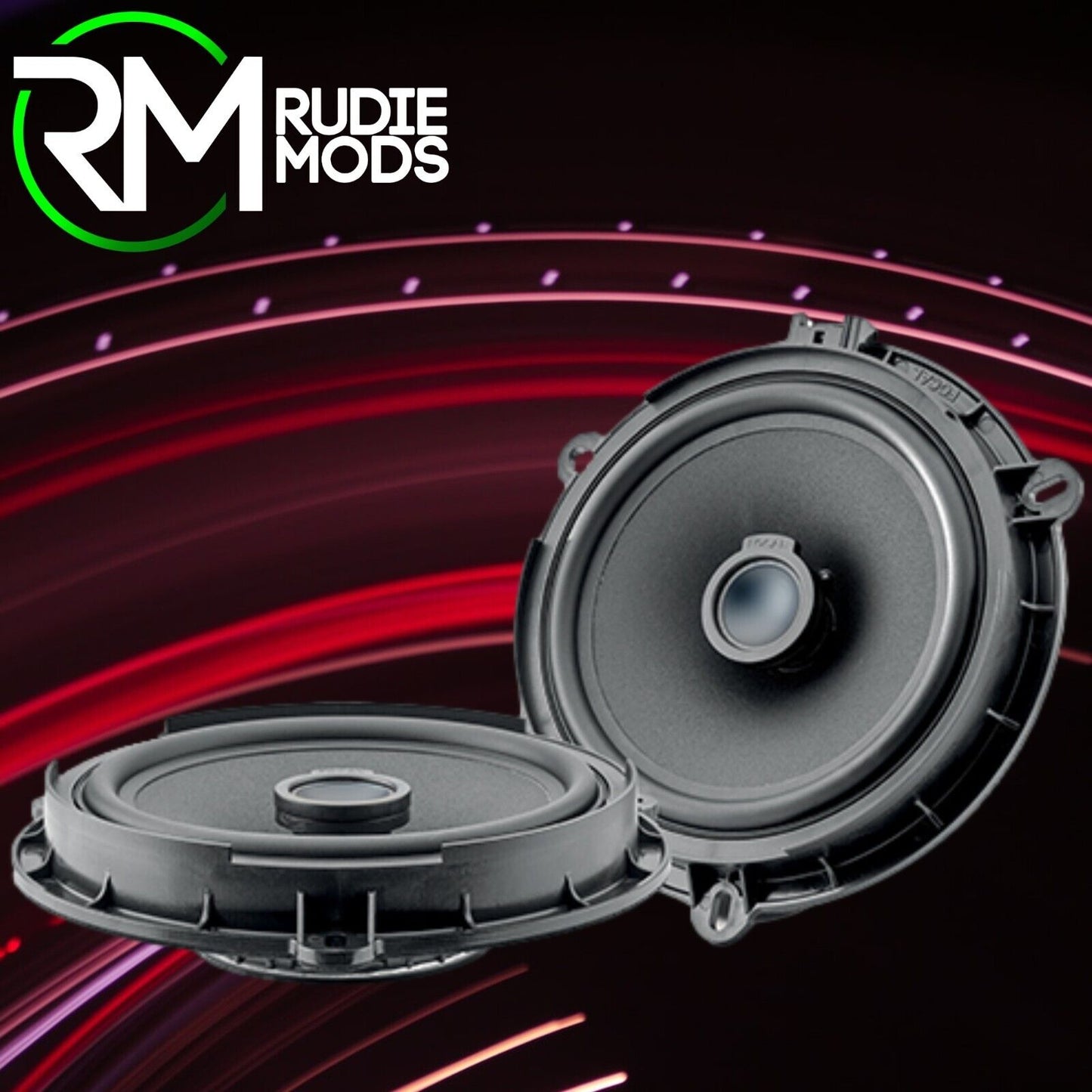 Ford Tourneo Connect 2012+ 6.5" 2-Way Coaxial Car Rear Speaker Upgrade by Focal