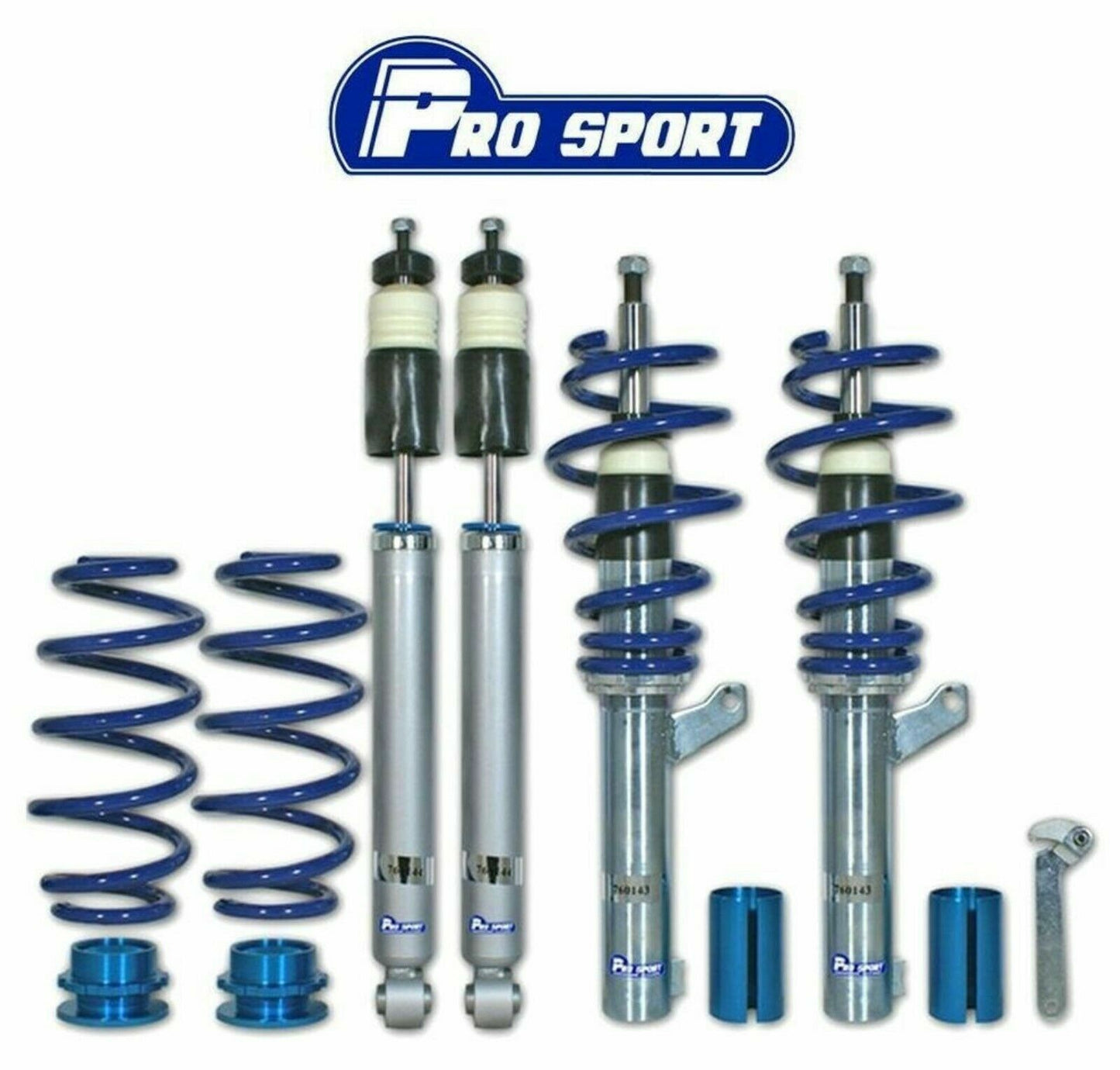 ProSport Coilover suspension Kit to fit Audi A3 Convertible 8P7 FWD only