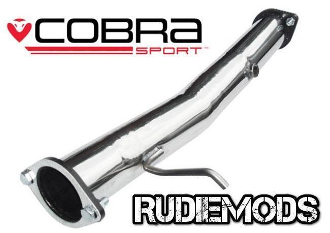 Cobra Sport Ford Focus MK2 05-11 ST225 Stainless Steel Exhaust De-cat Pipe