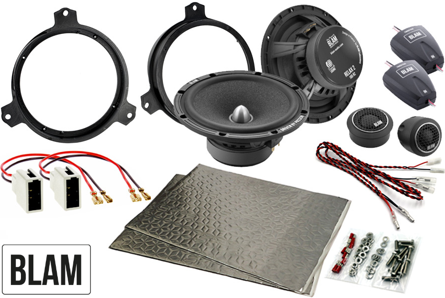Toyota Urban Cruiser 09 - 2014 165mm (6.5 Inch) BLAM speaker upgrade fitting kit