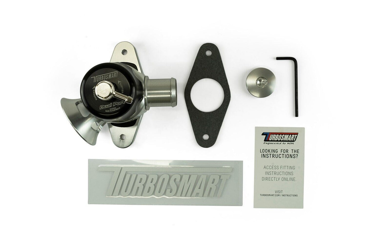 Turbosmart Dual Port Blow Off Mazda/Subaru-Black