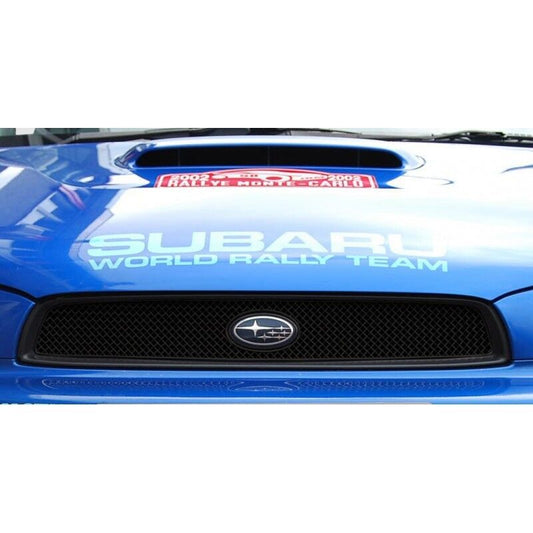 Zunsport Fits Subaru Impreza Bug Eye BLACK Front Upper Grille
