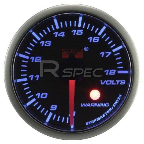 Car 52mm Smoked Blue 52mm Stepper Motor DC Voltage Volts with warning
