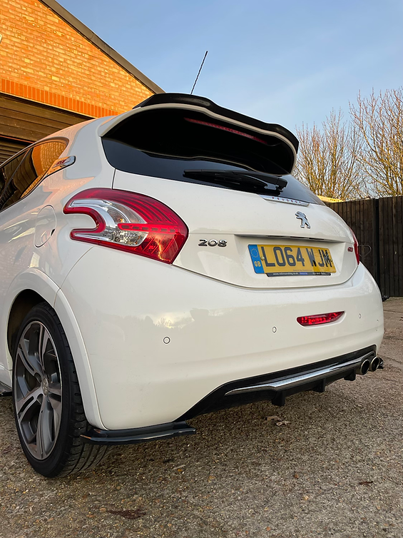 TRC Peugeot 208 GTI Spoiler lip