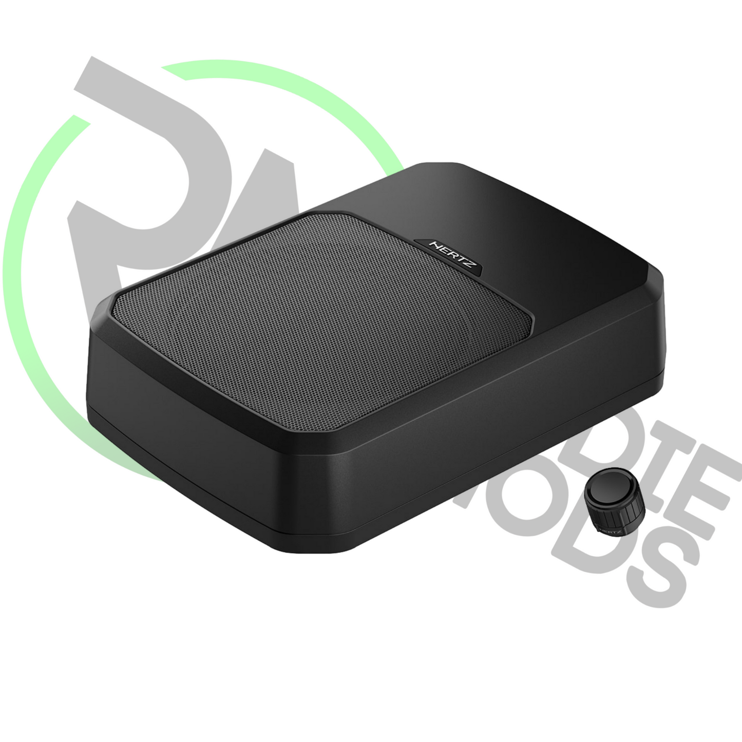 Hertz Dieci DBA 201  F Active Under Seat Subwoofer Super Flat Sub Enclosure 220w