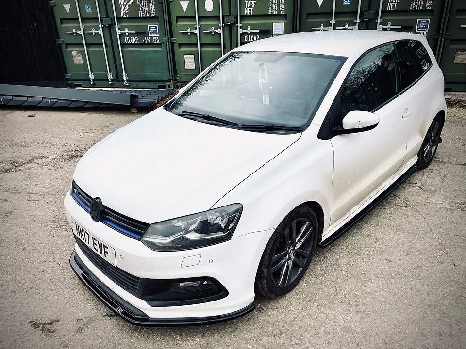 TRC Front Splitter for Volkswagen Polo MK5 R-Line