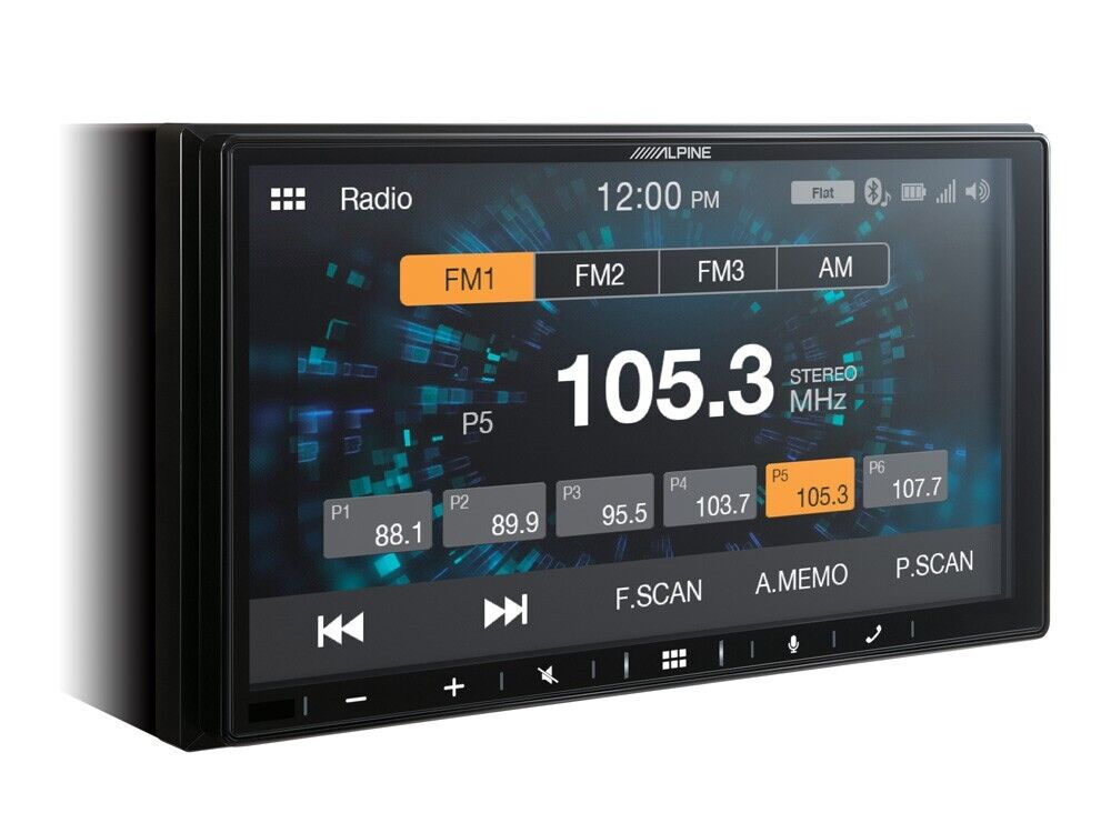 Alpine 7” Digital Media Station featuring Apple CarPlay and Android Auto