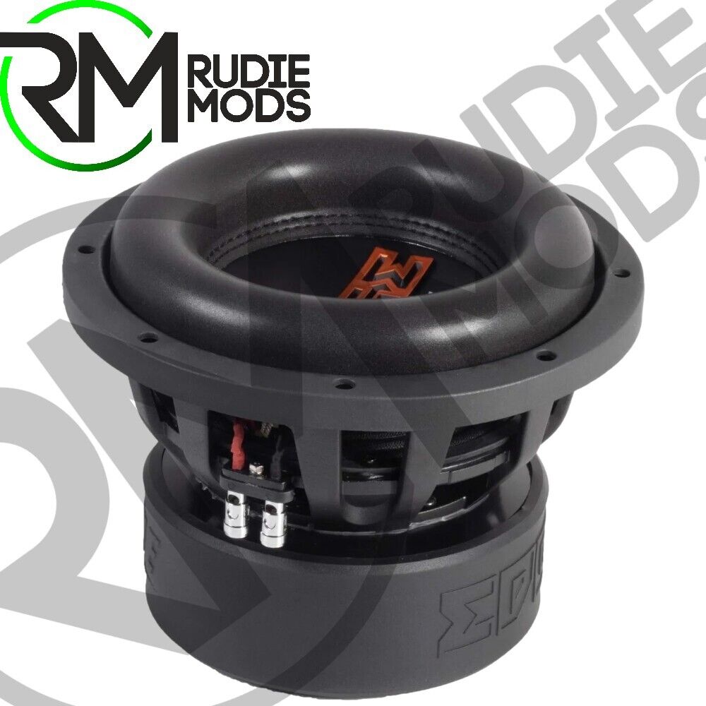 EDGE EDX10D2 XTREME SERIES 10” MAX DUAL 2OHM Car SPL SUBWOOFER 1500W RMS