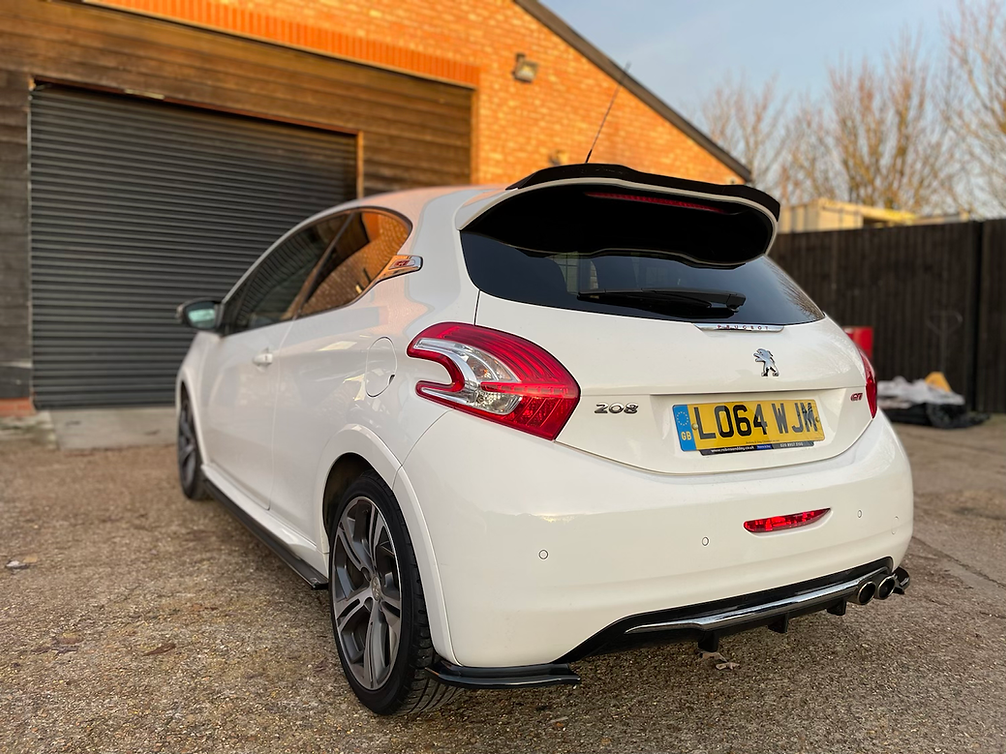 TRC Peugeot 208 GTI Spoiler lip