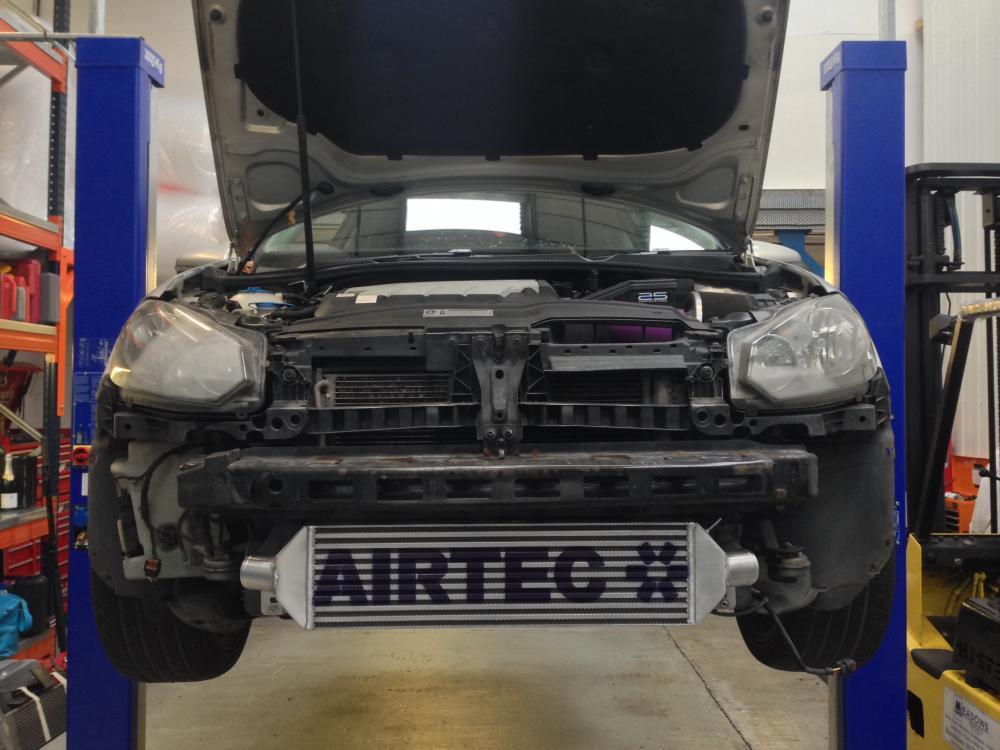 Airtec Golf MK5/6 2.0 Common Rail Diesel Front Mount intercooler Upgrade