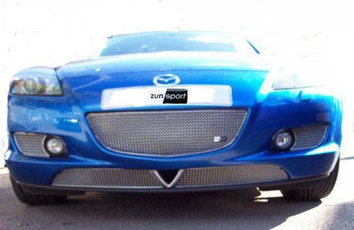 Zunsport Mazda RX8 2004-2006 Front Stainless Steel Grille Set