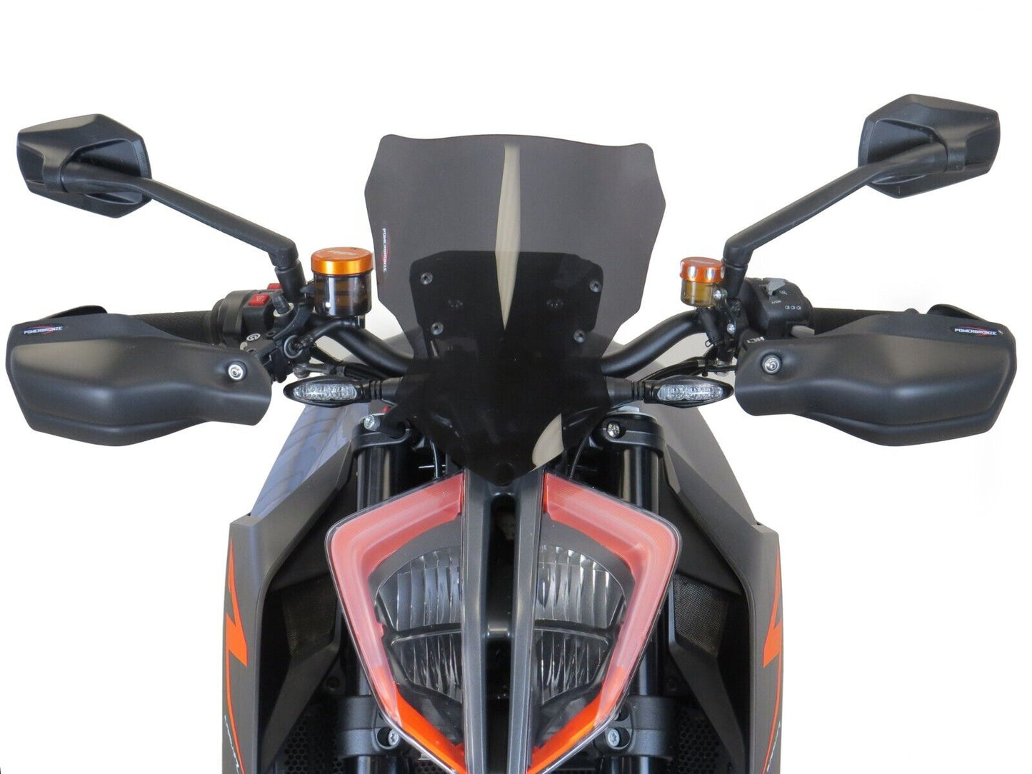 Hand Guards Bar Ends KTM ,1290 SUPER DUKE R, 17-19 MATTE BLACK