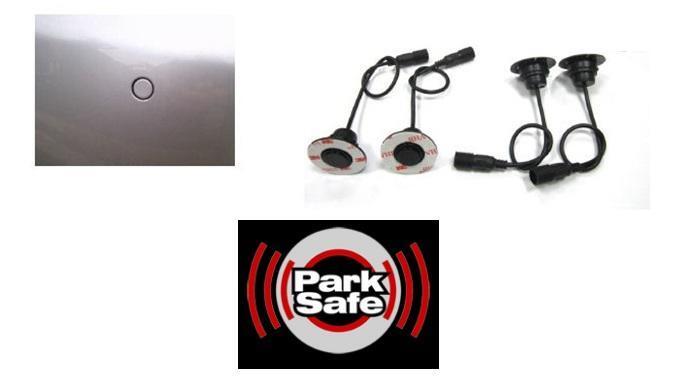 Parksafe PS940 Flush Fit OEM factory look Parking Reverse sensors inc cutter