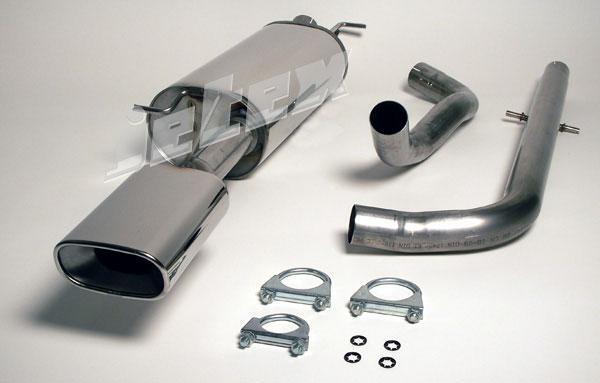 Jetex Cat Back Exhaust Skoda Octavia MK1 vRS 1.8i Turbo 02-06 Stainless Steel