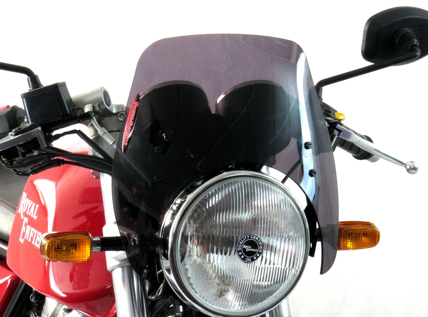 LIGHT SCREEN, WIND DEFLECTOR ROYAL ENFIELD GT CONTINENTAL (170MM HIGH)