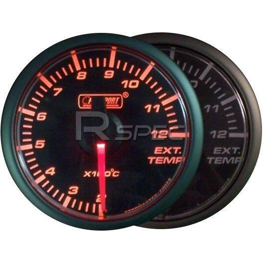 Prosport 45mm Exhaust Gas Temperature EGT Gauge Amber / Clear Stepper Motor